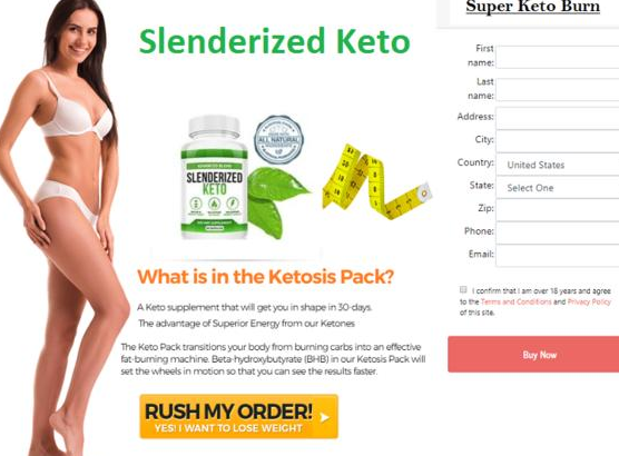 Slenderized keto - Official