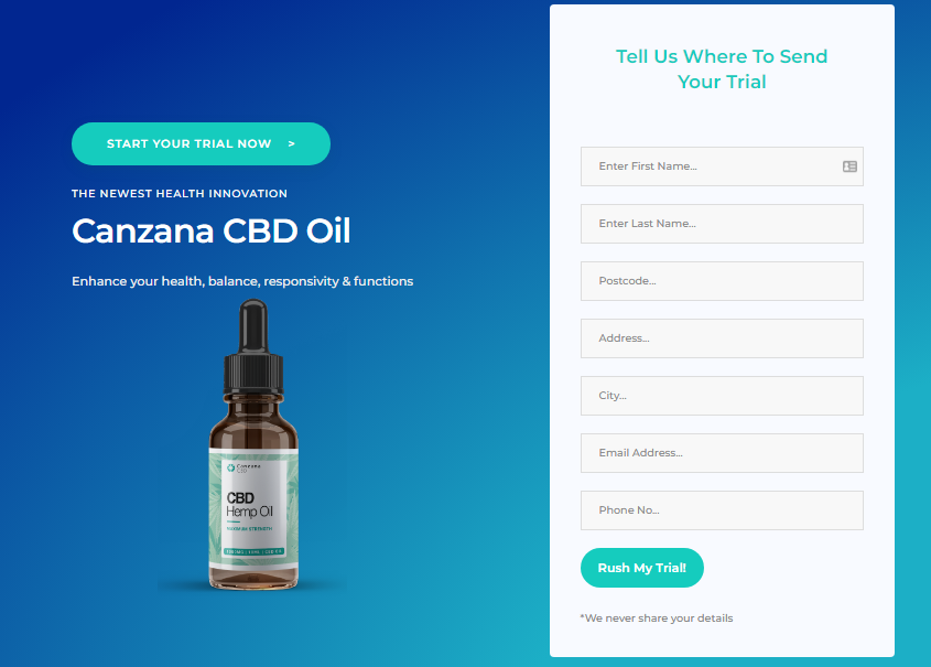 canzana cbd oil - Uk Trial