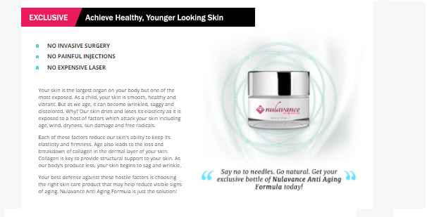 nulavance - #1 Antiaging cream