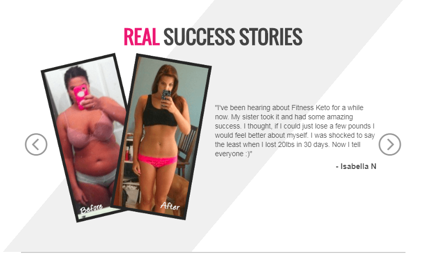 Fitness Keto - successful stories 