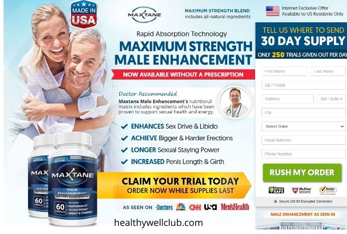 Maxtane Male Enhancement -#healthywellclub