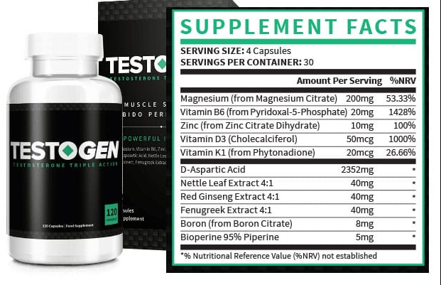 Testogen #testosterone booster