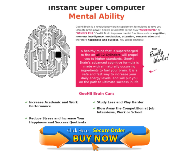 GeeHii Brain - benefits