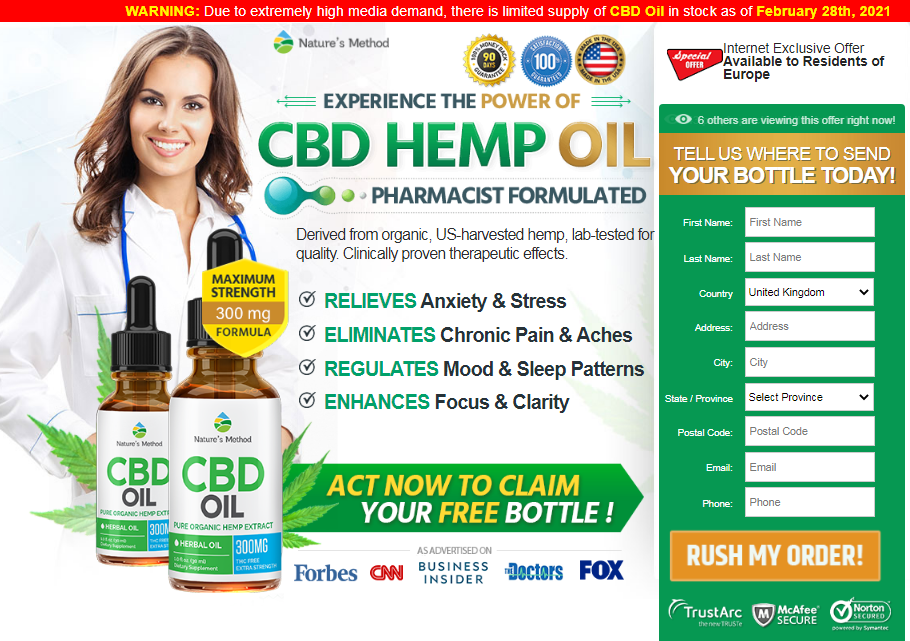 Natures method CBD - Official Site