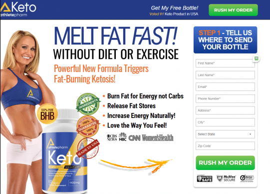 Athlete Pharm keto -diet pills