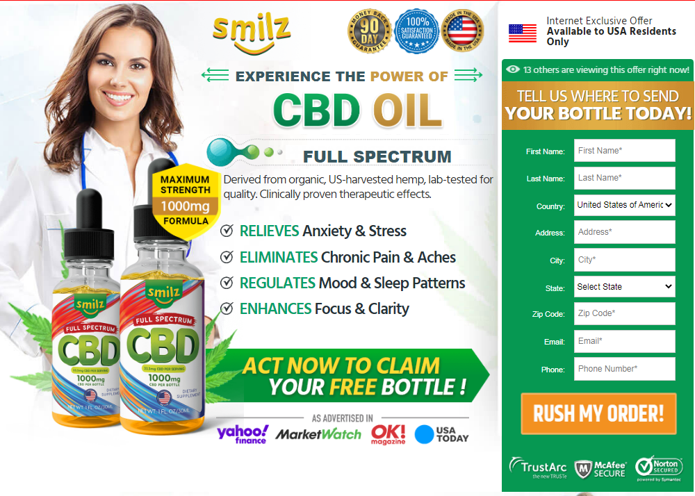 Smilz CBD Gummies - PRice 