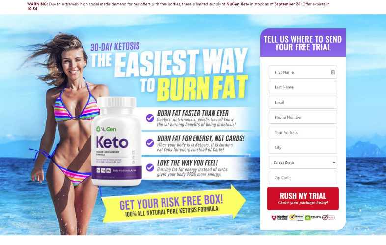 Nugen Keto - where to buy