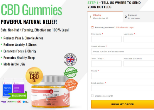 CalmCure CBD Gummies - buy