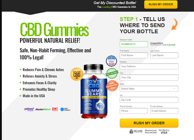 Power CBD gummies - USA & UK